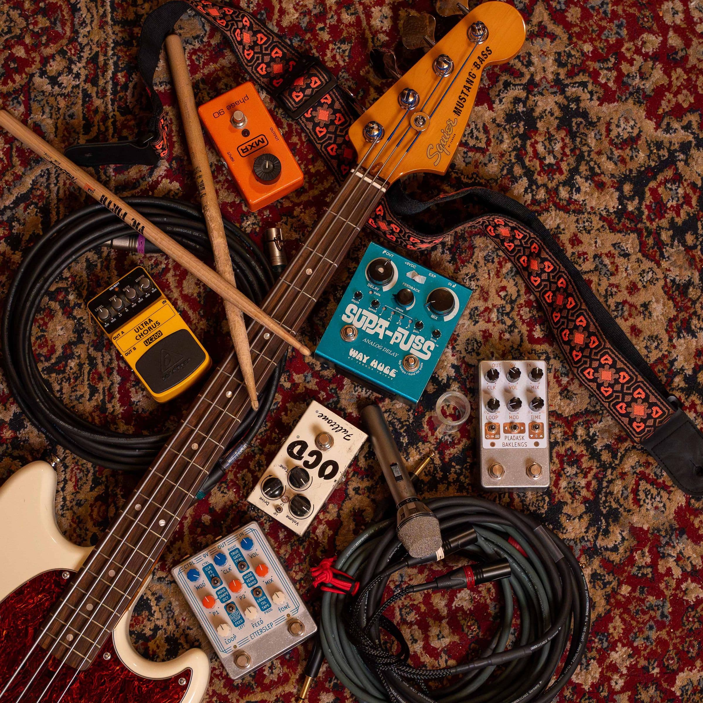 Guitar pedals